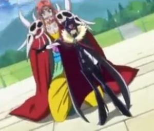 Cure Muse Protecting King Mephisto
